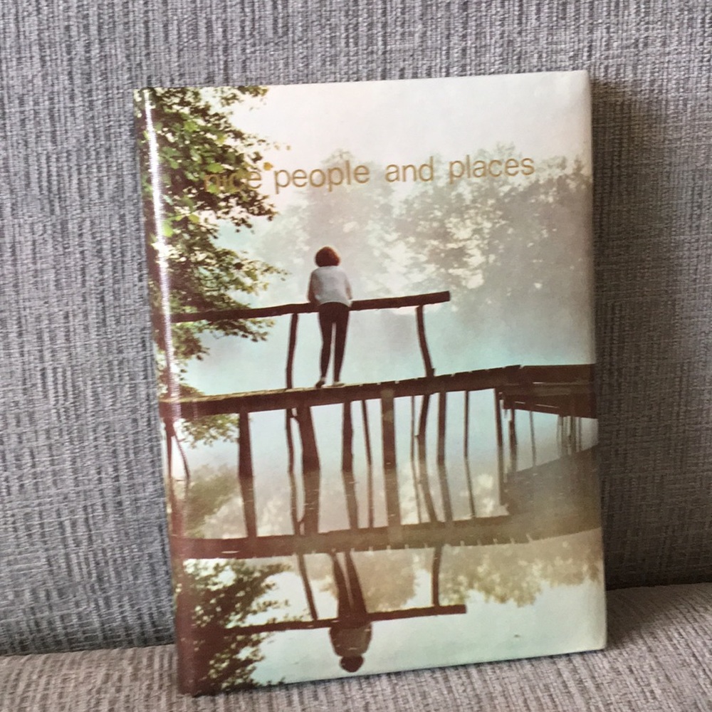 NEW- Vintage “Nice People & Places” Address Book- NEW